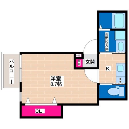 平野駅 徒歩10分 3階の物件間取画像